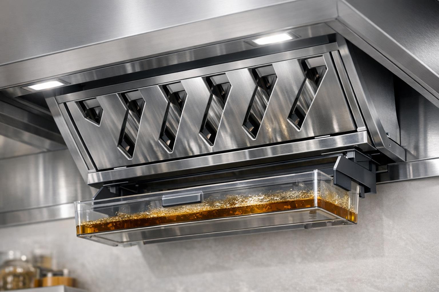 Nowoczesne łapacze tłuszczu poprawiające wydajność okapu